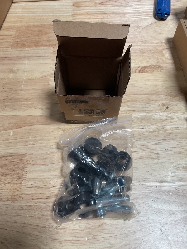 Photo 1 of 10L0L Complete Rear Leaf Springs & Shackles Bushing Sleeve kit for Club Car Precedent 2004-up Golf Cart, Replace OEM 102506601 102506301 102506401