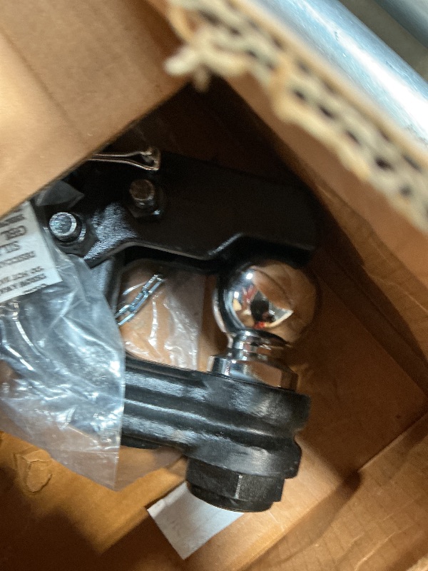 Photo 1 of **MISSING PARTS** CURT 45908 Adjustable Pintle Hitch Combination, 2-1/2-Inch Receiver, 6-Inch Drop, 2-5/16-Inch Ball, 20,000 lbs