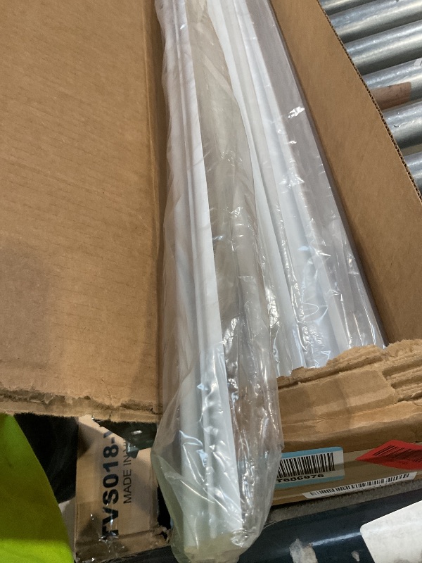 Photo 1 of **6 pieces. BEND DAMAGE**Ekena Millwork PML02X00PO Pompeii Panel Moulding Panel Moulding, 2 1/2"H x 3/4"P x 94 1/2"L, Primed
