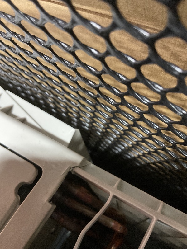 View 5 of ***PARTS ONLY***NON FUNCTIONAL***SCRAPES/CRACKING**LG 14,000 BTU 230V Wall Air Conditioner, White