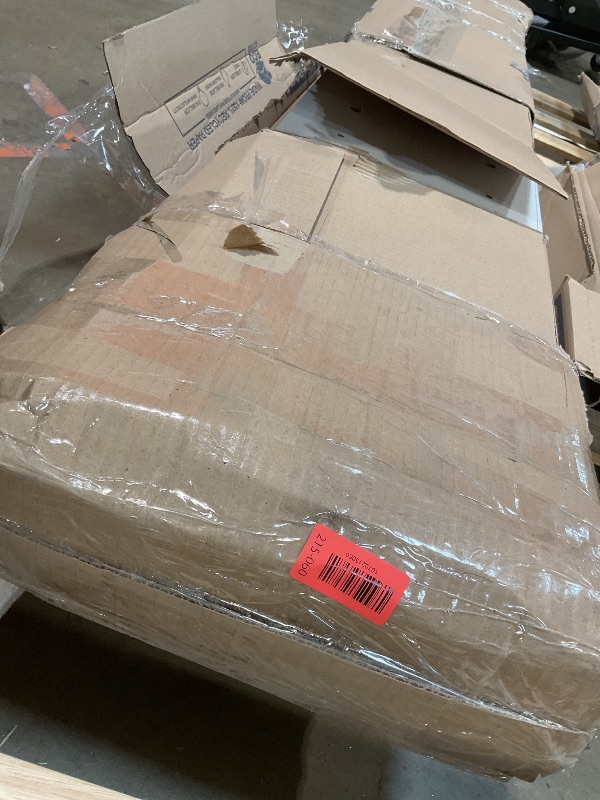 Photo 1 of ** TWO BOXES. SELLING FOR PARKS. MINOR DAMAGE TO CONNECTION PIECE.** White wood parts. Maybe for a bed frame or dresser