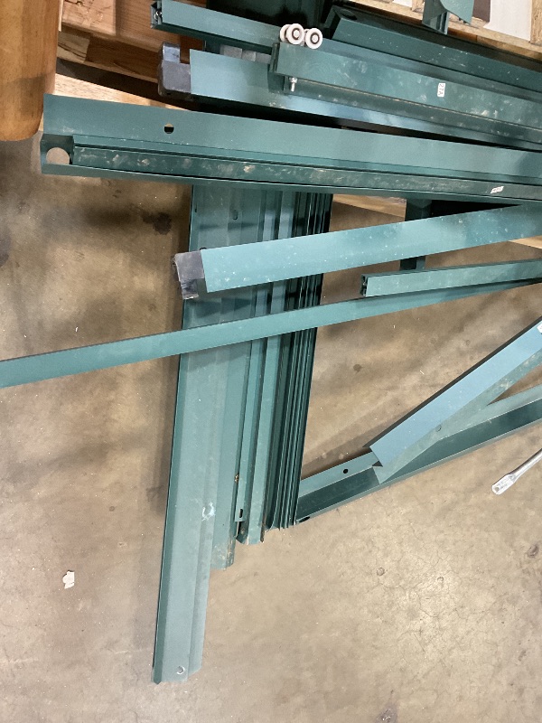View 3 of ** one box and loose parts. Connection piece broken, selling for parts. **Garvee 6x10 FT Greenhouse for Outdoors, Polycarbonate Greenhouse with Quick Setup Structure and Roof Vent, Aluminum Greenhouses Heavy Duty for Garden