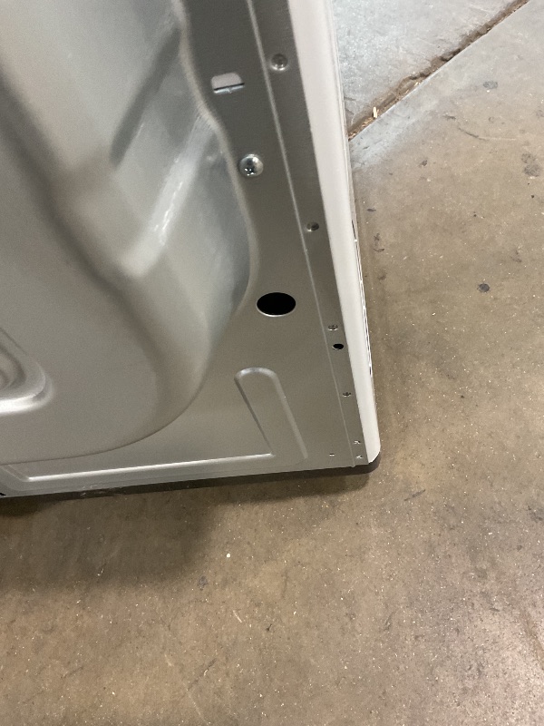 Photo 1 of **MISSING POWER CORD. MAJOR DENT. SCRAPES/DIRT**Lg 7.3 cu. ft. ultra-large capacity electric vented dryer