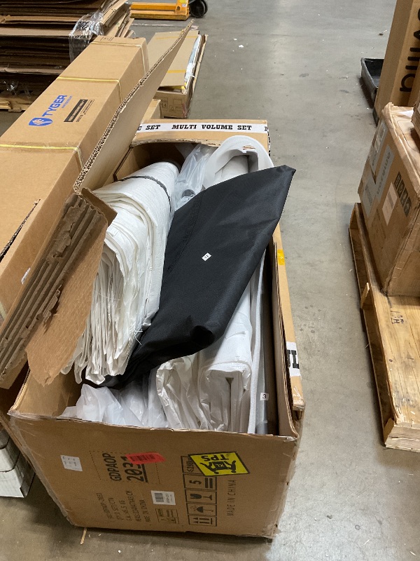 Photo 1 of **SELLING AS A PARTIAL SET. ONE BOX OF TWO**Parts for an outdoor storage