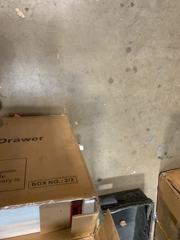 Photo 1 of ** 2 BOXES**Garvee dresser. Oak color