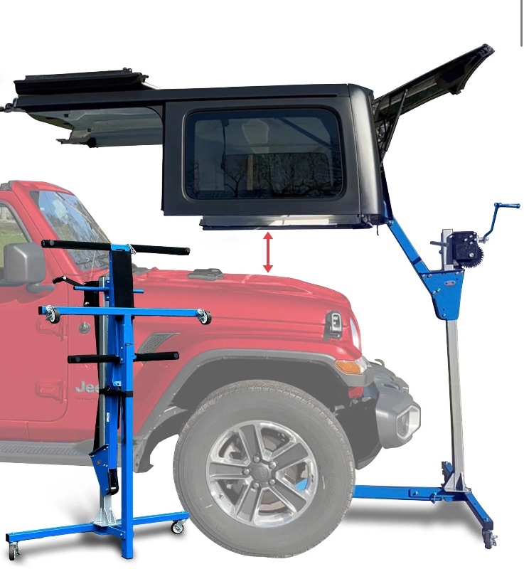 Photo 1 of 1997 & Up Jeep Wrangler 4DR/2DR Hard Top Remover Lift – PREORDER
