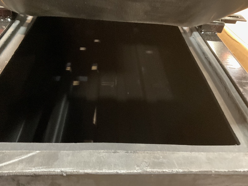 Photo 1 of *** MINOR DAMAGE***Lippert 236558 RV Double Box Under Chassis Storage Unit Black