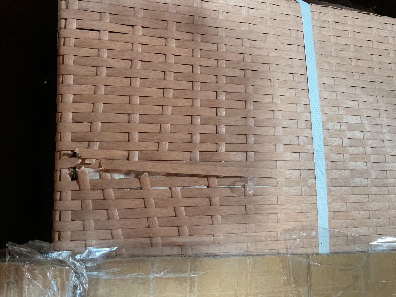 Photo 1 of *** MINOR DAMAGE/UNKNOWN MISSING PARTS/SOFA ONLY***Pamapic 8-Piece Wicker Outdoor Furniture Set Cancel