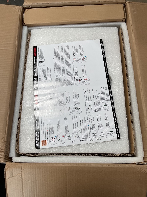 Photo 1 of **FOR PARTS/ BROKEN*** A-iPower 5800-Watt Dual Fuel Quiet Portable Inverter Generator, Electric Start RV Ready, EPA & CARB Compliant CO Sensor, with Telescopic Handle for Backup Home Use, Tailgating & Camping (SUA5800iED)