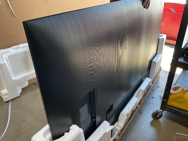 Photo 1 of *** USED/MISSING REMOTE, POWER CORD, AND HARDWARE***Samsung 75-Inch Class Neo QLED 4K QN80F Series, Vision AI, Mini LED Smart TV (2025 Model, 75QN80F) Neo Quantum HDR, Object Tracking Sound Lite w/Dolby Atmos, NQ4 AI Gen2 Processor, Alexa Built-in