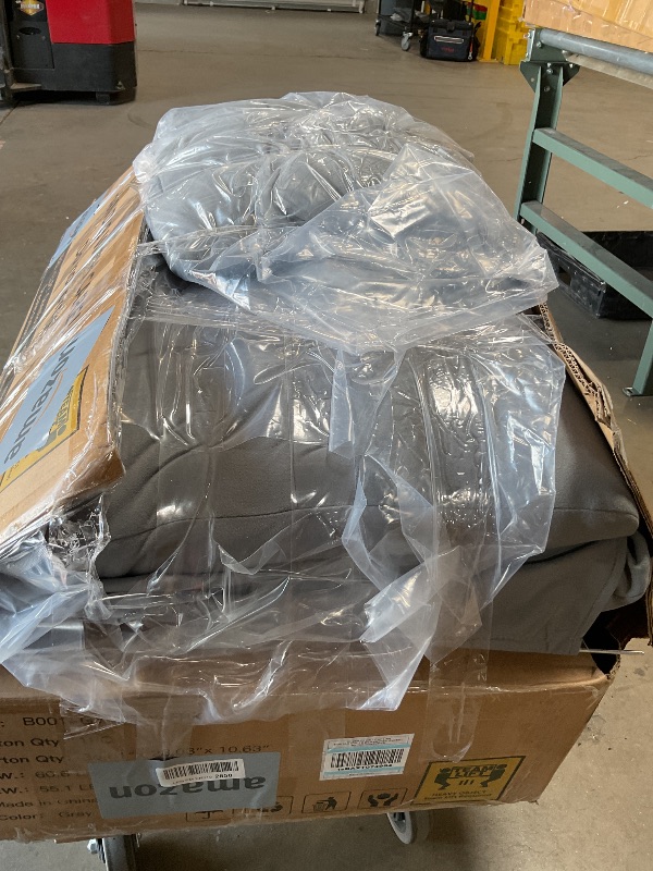 Photo 1 of *** USED/MINOR DAMAGE/UNKNOWN MISSING PARTS OR HARDWARE***COMHOMA 72?Futon Sofa Bed,Modern Convertible Sleeper Sofa, Fabric Futon Couch with Multi-Position Backrest for Living Room Furniture (Grey)