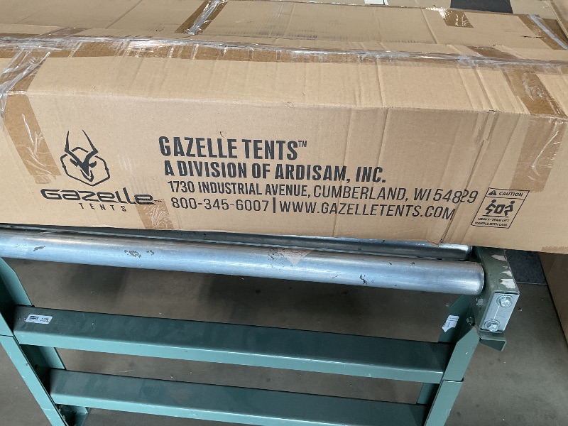 Photo 1 of *** USED/MINOR DAMAGE ***Gazelle Tents™ T4 Hub Tent, Easy 90 Second Set-Up, Waterproof, UV Resistant, Removable Floor, Ample Storage Options, 4-Person, Alpine Green, 94" x 94" x 78", GT400GR