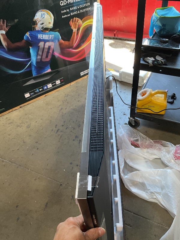 Photo 1 of ***Received an error upon powering up.*** TCL 65 Inch Class QM8K Series | Mini LED QLED 4K HDR | 65QM8K, 2025 Model | 120HZ-144HZ Anti Reflective Wide Angle Screen Smart Google TV Dolby Atmos | Voice Remote Alexa Gaming Streaming Television