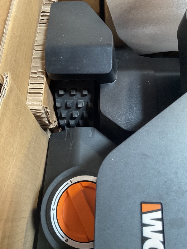 Photo 1 of *** USED/MINOR DAMAGE***Worx Landroid Vision Cloud 4WD Robot Lawn Mower, No Perimeter Wire Robot Mower for 1 Acre, AI Obstacle Avoidance + RTK Cloud Navigation, 84% Slope, Auto Mapping, App Control, Cut-to-Zero, WR344