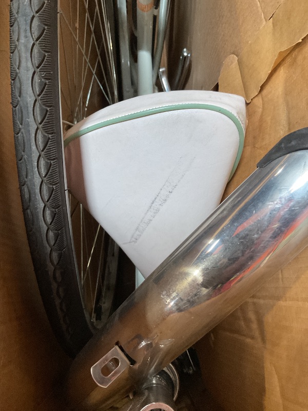 Photo 1 of *** USED/MINOR DAMAGE/UNKNOWN MISSING PARTS OR HARDWARE***Schwinn Wayfarer Hybrid Bike, 700c Mens and Womens Bike, 7-Speed Hybrid Bicycle, Retro Steel Frame, Front and Rear Linear Pull Brakes, Fenders, Cargo Space, Adult Bicycle