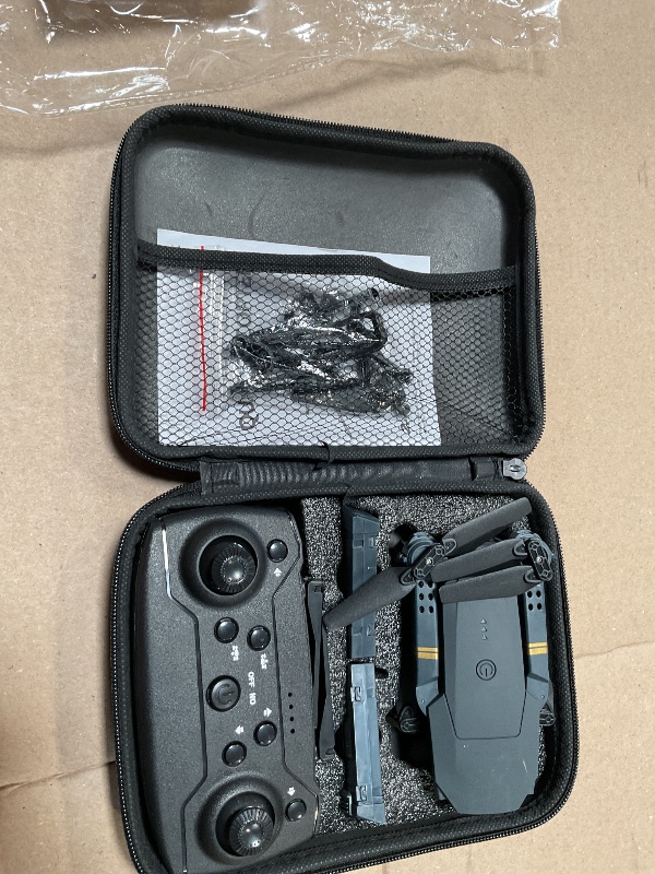 Photo 1 of ***PARTS ONLY***NON FUNCTIONAL***MOCVOO Drones with Camera for Adults Kids, Foldable RC Quadcopter, Helicopter Toys, 1080P FPV Video Drone for Beginners, 2 Batteries, Carrying Case, One Key Start, Altitude Hold,Headless Mode,3D Flips