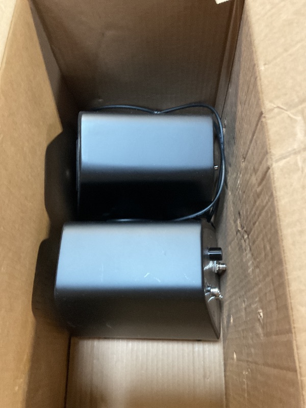 Photo 1 of ***FOR PARTS ONLY / BROKEN*** AORS Powered Bookshelf Speaker,Active Bluetooth 5.3 – 80W RMS 2-Way Stereo / 3? Aluminum Long-Stroke Woofer & 20 mm Silk Dome Tweeter, RCA + Optical Inputs, Sub-Out & Remote Wooden?AS-31Matte Black?