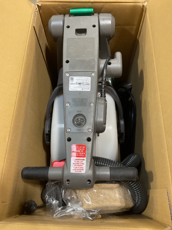 Photo 1 of *** USED/MISSING PARTS UNKNOWN***BISSELL® Big Green® Professional Carpet Cleaner with XL DirtLifter PowerBrush, 9-inch Long Reach Hose, 6-inch Tough Stain Tool, Includes BISSELL PRO MAX Formula with Stain Protect Technology
