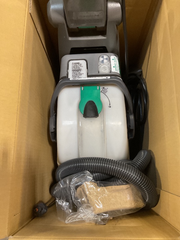 Photo 1 of *** USED/MISSING PARTS UNKNOWN***BISSELL® Big Green® Professional Carpet Cleaner with XL DirtLifter PowerBrush, 9-inch Long Reach Hose, 6-inch Tough Stain Tool, Includes BISSELL PRO MAX Formula with Stain Protect Technology