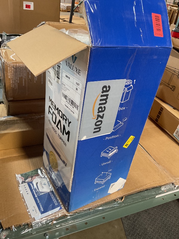 Photo 1 of 3 Inch Gel Memory Foam Mattress Topper Twin Size High Density Cooling Pad Pressure Relief Bed Topper (with Removable & Washable Bamboo Cover)