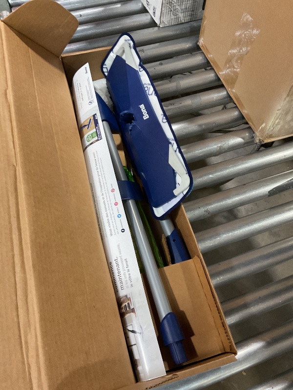 Photo 1 of **BROKEN PIECE SEEN IN PHOTO**Bona Premium Motion Multi-Surface Floor Spray Mop - Includes Multi-Surface Floor Cleaning Solution and Machine Washable Microfiber Cleaning Pad - for Stone, Tile, Laminate, and Vinyl Floors