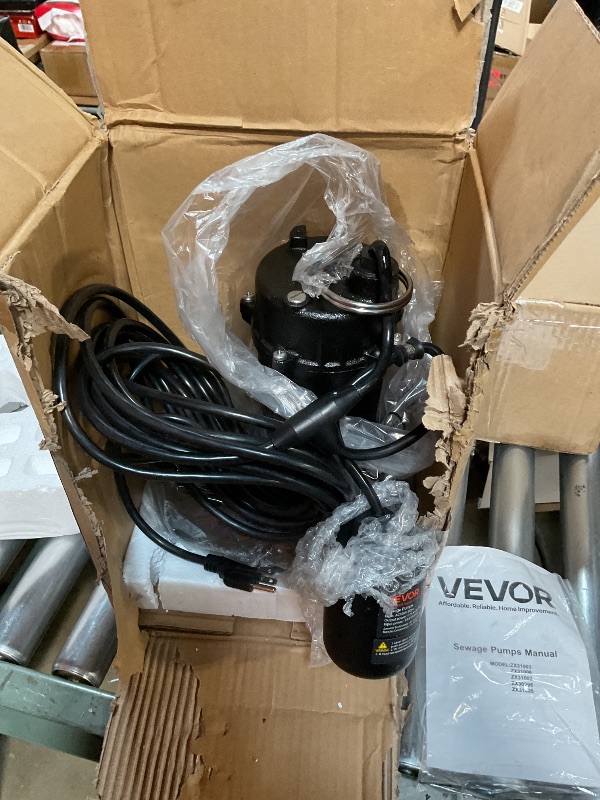 Photo 1 of **VIVOR SEWAGE PUMP MODEL ZX31003 NEW**