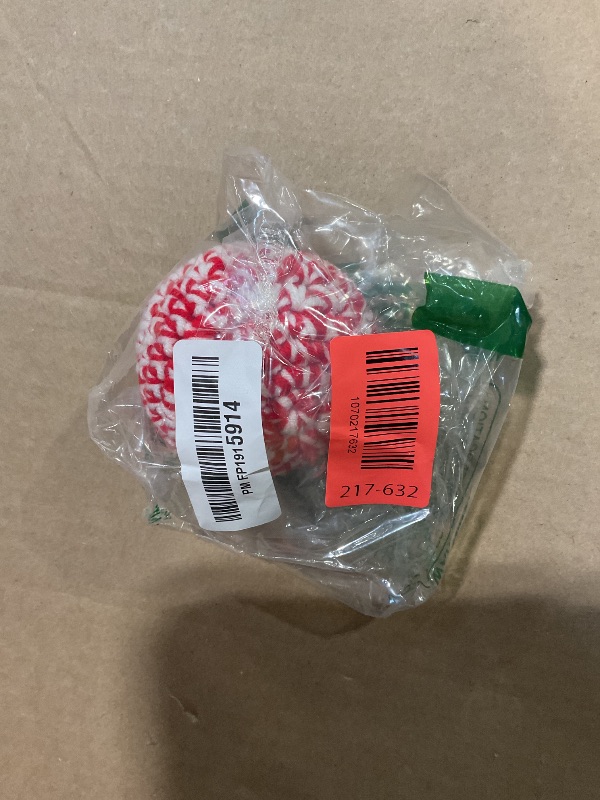 Photo 1 of * SMALLER THAN DEPICTED, SEE END OF DESCRIPTION FOR TRUE MEASUREMENT * JAYU PET Red Cat Ball [W/Bell Version] - Handmade Silvervine Cat Toy with Catnip, Interactive Matatabi Ball for Indoor Cats & Kittens, Feline Play Toy & Gift (2.7 inch)