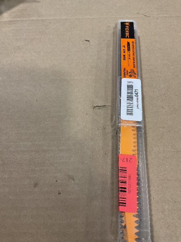 Photo 1 of * SEE SECOND, THIRD, AND FOURTH PHOTO FOR TOTAL QUALITY * FOXBC Wood Pruning Reciprocating Saw Blades, 12 Inch Pruning Saw Blades 5TPI for Tree Trimming, Wood Wet Cutting, 10-Pack