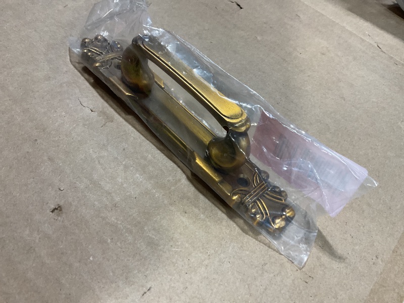 Photo 1 of * ONE HANDLE ONLY, NO HARDWARE *  WQAPVHBG 2Pcs Antique Door Pull Handles, 6.5 x 1.2 x 1.4in Decorative Door Handles, Zinc Alloy Vintage Door Handle with 4Pcs Screws for 0.6in Thickness Wardrobes, Cabinets