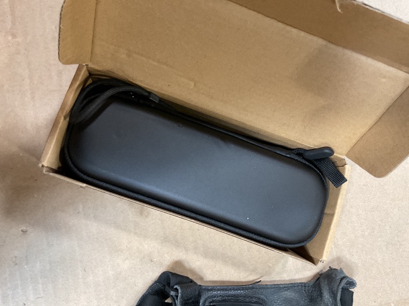 Photo 1 of *box only*debous Portable Bag case Screen Protector for DJI Osmo Pocket 3?Hard Surface Waterproof Carrying acse Lcd Lens Anti-scratch Tempered Glass Protective Film (Black)