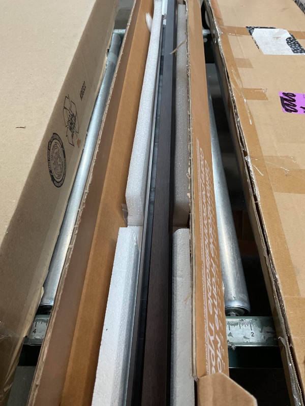 Photo 1 of **MEASUREMENT DIFFERS UNKNOWN EXACT*** Samsung 75” The Frame Customizable Bezel (2025 Model), Magnetic, Quick and Easy Installation, VG-SCFF75BWBZA, Modern Brown