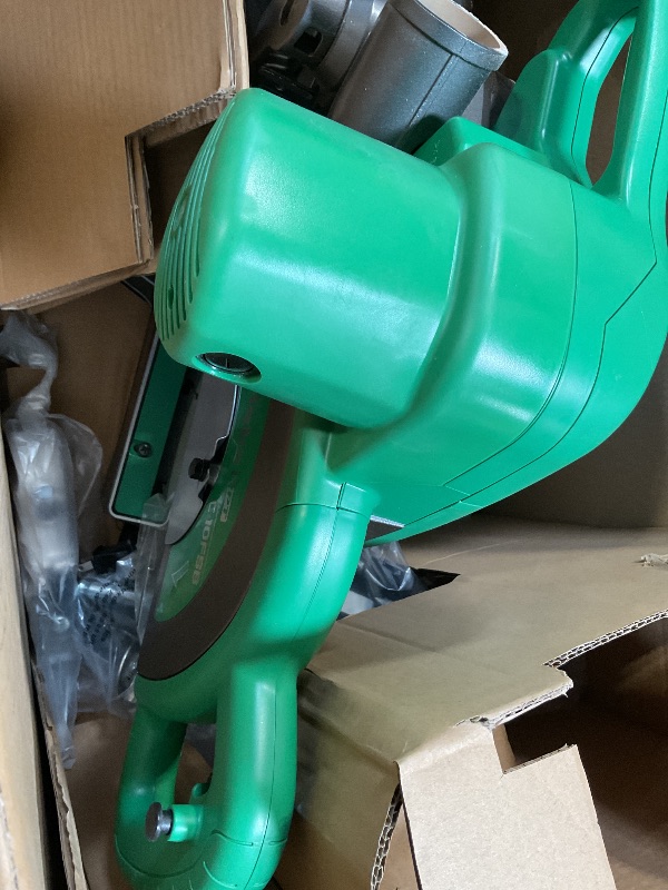 Photo 1 of *** USED/UNKNOWN MISSING PARTS***Metabo HPT C10FSBS 10" Sliding Compound Miter Saw