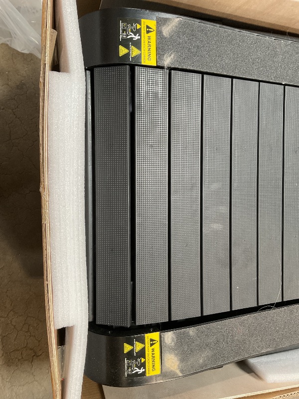 Photo 1 of *** USED/MINOR DAMAGE***ERGOLIFE Curved Treadmill with Non-Electric Motorized, 2-in-1 Folding Treadmill with APP for Home Workout, Compact Manual Walking Pad, Office Running Machine with LCD Display