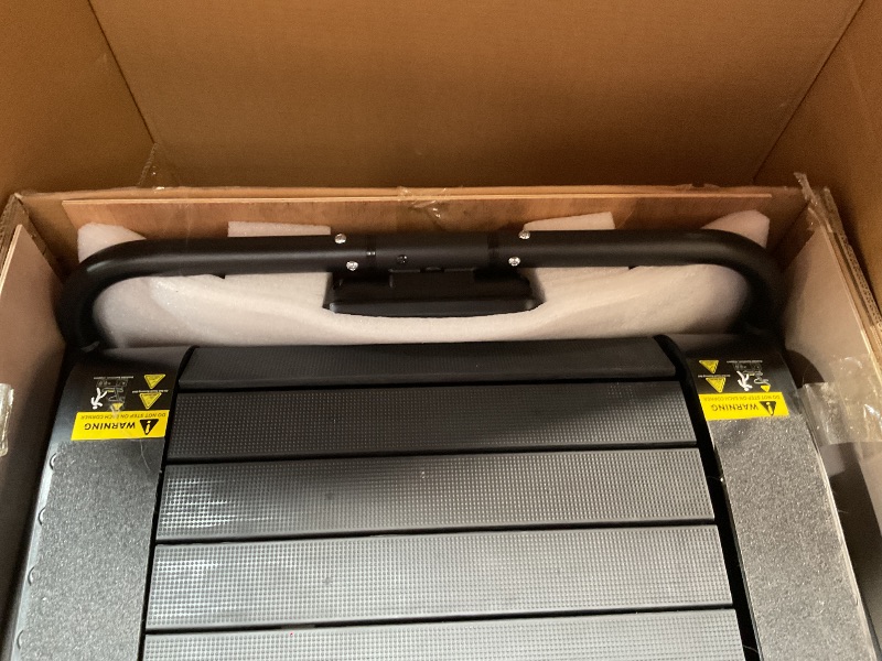 Photo 1 of *** USED/MINOR DAMAGE***ERGOLIFE Curved Treadmill with Non-Electric Motorized, 2-in-1 Folding Treadmill with APP for Home Workout, Compact Manual Walking Pad, Office Running Machine with LCD Display