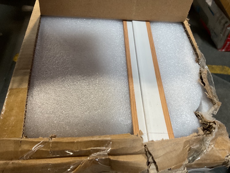 View 2 of ***FOR PARTS/ DAMAGED*** Art3d 8-Pack 96 x 6in. WPC Acoustic Slat Wall Panel for Modern Interior Decor