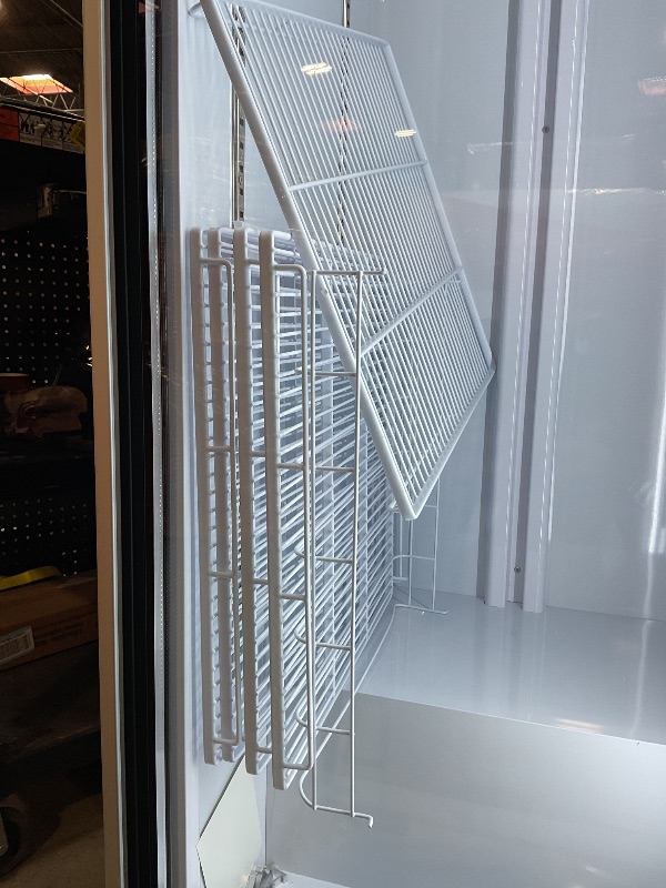 Photo 1 of *** MINOR DAMAGE/UNKNOWN MISSING HARDWARE ***BODEGACOOLER Commercial Beverage Refrigerator with Glass Door,12.5 Cu.Ft Commercial Drink Refrigerator,Upright Large Display Merchandiser Beverage Bar Cooler with Soft LED Light,Adjustable Shelves