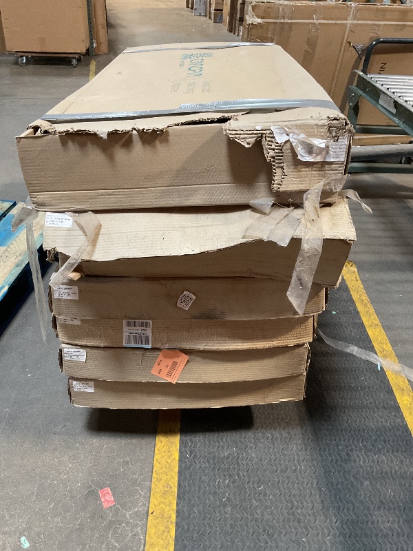 Photo 1 of *** UNKNOWN MISSING PARTS AND HARDWARE/MULTIPLE BOXES – BATCH NUMBERS/TOTAL OF SIX BOXES***Palram Canopia Rion Sun Room 6 Ft. x 14 Ft. Solarium, Lean-to Greenhouse DIY Kit, Attach to House, Large Twin Wall Polycarbonate, 100% UV Protection for Porch, Pati