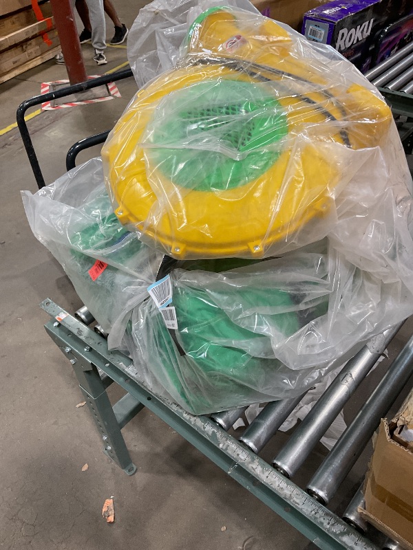 Photo 1 of 20FT Oxford Inflatable Water Slide Waterslides for Kids and Adults Rainforest Style Water Slide Bounce House and Swimming Pool Wet Dry Use Summer Fun Water Park for Outdoor-Including Blower