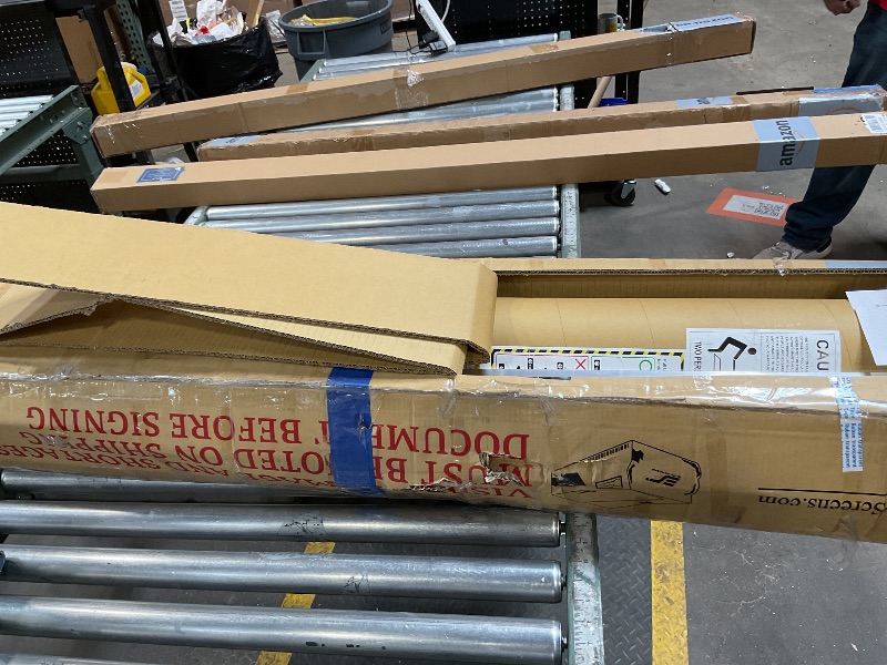 Photo 1 of ***RECOMEDED FOR PARTS ONLY/ DAMAGED*** Elite Screens Aeon 60 x 106.6" 16:9 Fixed Frame Projection Screen with CLR 3 Projection Surface