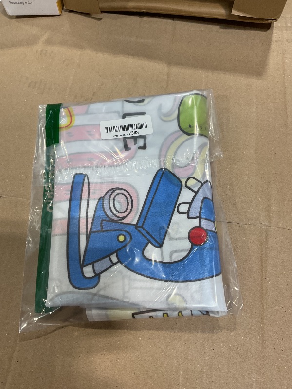 Photo 1 of 1pc Oxford Cloth Bright Color Science Themed Table Cover Science Table Decoration Chemistry Geometry Astronomy Biology Physics Themed Tablecloth for Birthday Science Lab Party Classroom Event