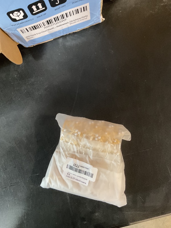 Photo 1 of 15Pcs Mini Crowns for Flower Bouquets, Mini Crown Cake Topper, Small Crystal Pearl Cupcake Toppers for Flower Arrangements Cupcake Baby Shower Birthday Party Wedding Decor