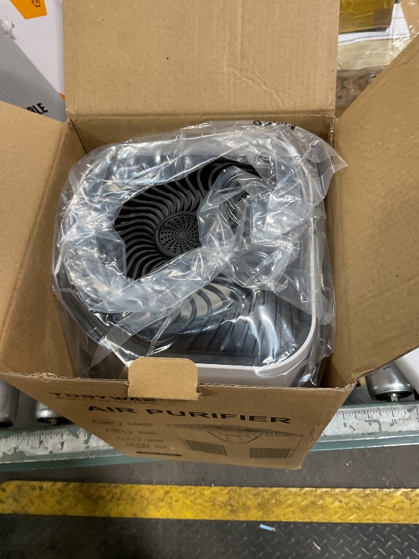 Photo 1 of **FOR PARTS ONLY NON-FUNCTIONAL** Air Purifiers for Home Large Room up to 1750 Sq Ft, H13 True HEPA Filter Air Purifiers for Bedroom Smoke/Pet Dander/Pollen, 25dB Quiet for Home,Bedroom,Office (Ivory White & Haze Gray)