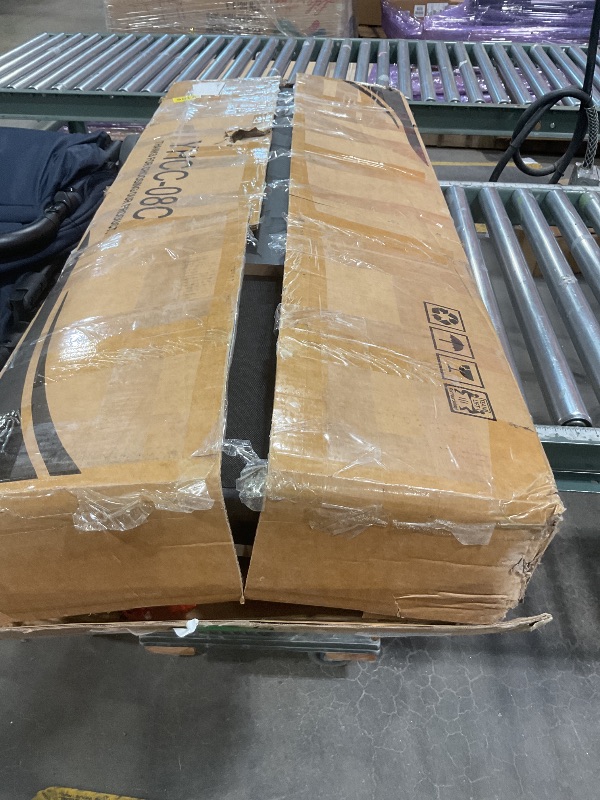 Photo 1 of ***MINOR DAMAGE, MISSING HARDWARE, USED ***VECELO Small Bar Table and Chairs Tall Kitchen Breakfast Nook with Stools/Dining Set for 2, Storage Shelves, Space-Saving, Retro