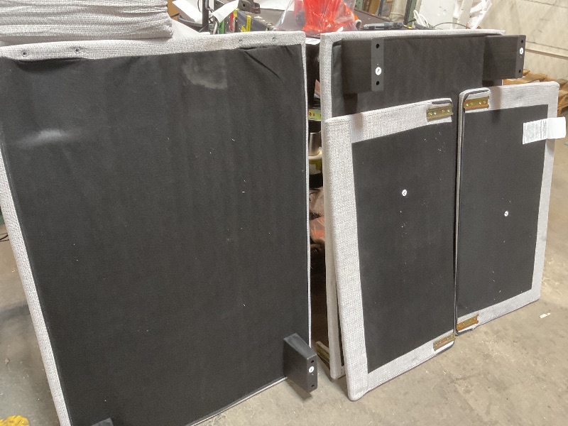 Photo 1 of *** USED, MISSING SOME PILLOWS, DIRTY FROM TRANSPORT ***Marsail 3-Seater Modern Sofa, 89" Couch with Wide Armrests & Deep Cushions, Linen Sofas with Removable Washable Covers for Living Room, Grey