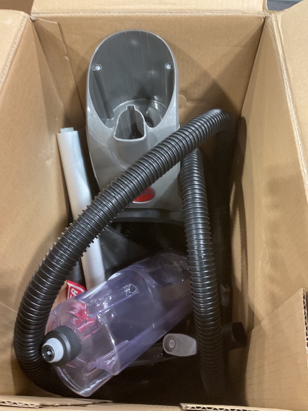 Photo 1 of ***FOR PARTS/ MISSING MAIN TANK RESERVE *** Hoover PowerDash Pet Advanced Compact Carpet Cleaner Machine with Above Floor Cleaning, Lightweight Carpet Shampooer Machine, Pair with a Hoover Carpet Cleaner Solution for a Bright, Refreshed Home