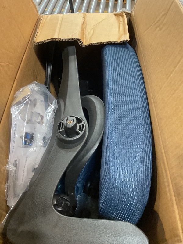 Photo 1 of *** MISSING BASE PIECES ***AreShark Office Chair Ergonomic Desk Chairs with Adjustable Lumbar Support& Headrest Hanger, High Back Breathable Mesh Chair with Wheels, Rolling Swivel Comfy Task Computer Chair for Home Work Gaming