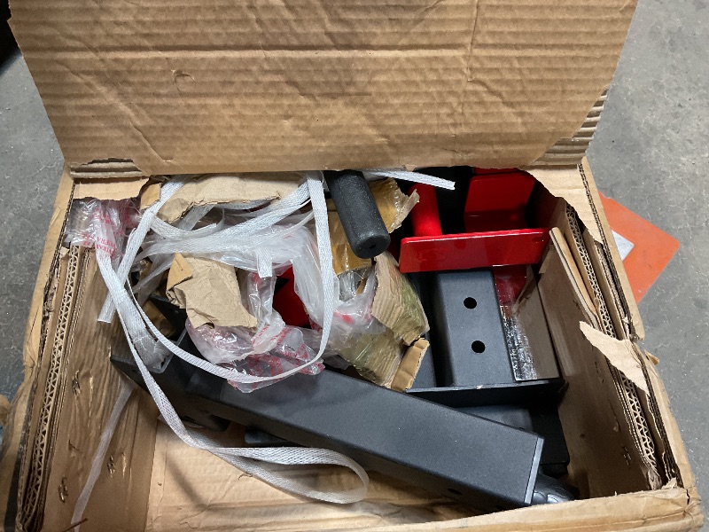 Photo 1 of *** CARTON, ONE OF TWO ONLY ***Fitness Reality XLT Squat Rack with LAT Pulldown, Landmine, Weight Horn Attachments , Barbell Holder