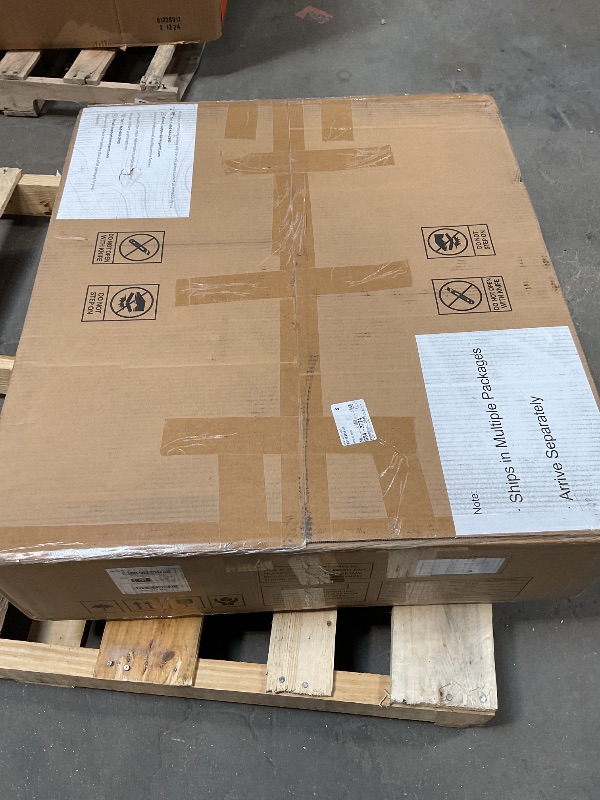 Photo 1 of *** PARTIAL SET ***Vesgantti 108" U Shaped Sectional Couch, Comfy Cloud Modular Sectional Sofa with 2 Ottoman Deep Seat Chenille Modern Cloud Sofa, Modular Sofas for Living Room, Bedroom and Apartment, Beige