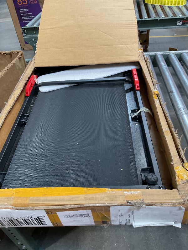 Photo 1 of ***SCRATCHES AND PET HAIR ON ITEM** Walking Pad with Incline, Under Desk Portable Foldable Treadmill for Home Office, Walking Pad 4 in 1 for Walking Running, 2.5HP Compact Small Treadmill with Remote Control