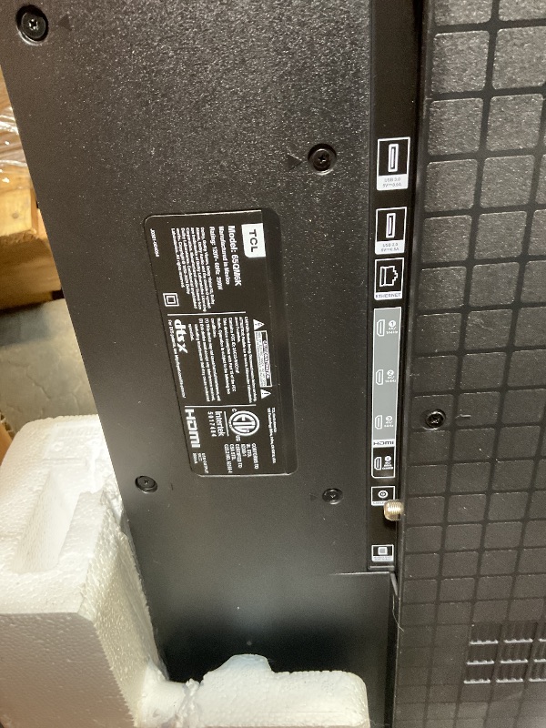 Photo 1 of **MISSING HARDWARE/CORD**TCL 65 Inch Class QM6K Series | Mini LED QLED 4K HDR | 65QM6K, 2025 Model | 120HZ-144HZ High Brightness Smart Google TV Dolby Atmos Onkyo Audio | Voice Remote Alexa Gaming Streaming Television